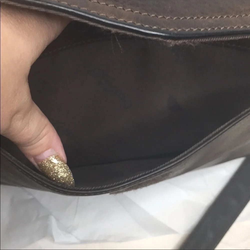 Fossil leather Briefcase/Shoulder bag
